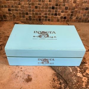 Invicta Subaqua 10 Slot Watch Storage Case Teal